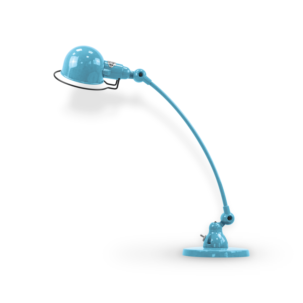 Signal SIC400 bordlampe fra Jieldé - Pastel blue / Blank