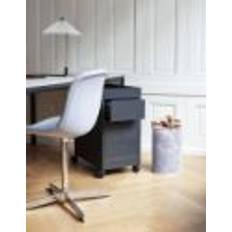 HAY New Order Trolley/B3 Drawer And Tray Top incl. Lock 34x68 cm - Charcoal
