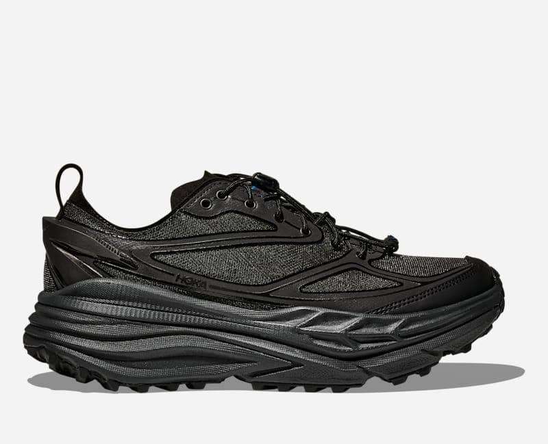 HOKA Stinson One7 + Dover Street Market Schuhe in Black/Carbon Black Größe 40 2/3 | Lifestyle
