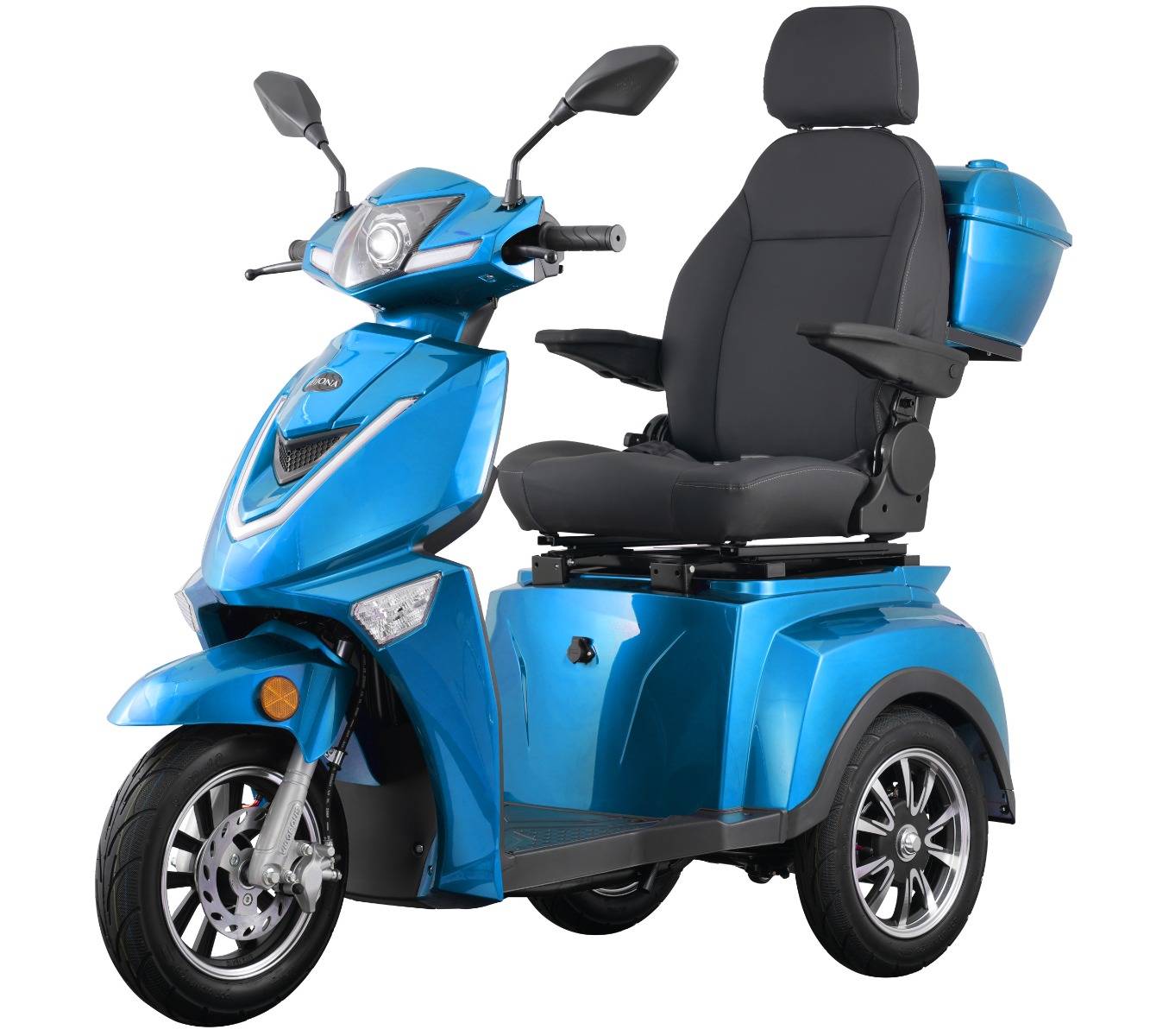 Promenadscooter Leijona 1300 Plus - blå
