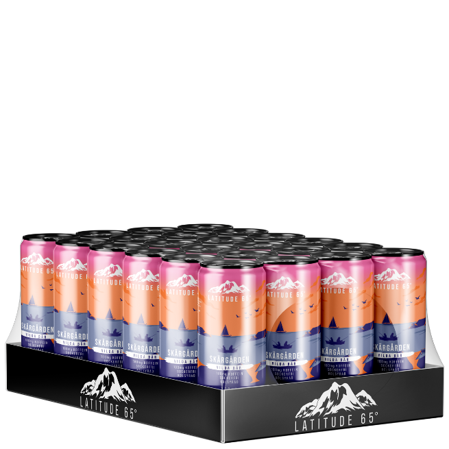 Latitude 65 Skärgården 24x330ml Vilda Bär
