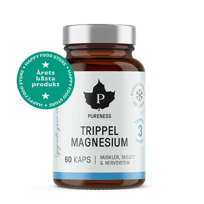 Trippel Magnesium Pureness - 60 Tabletter