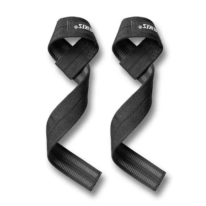 Aolikes Weightlifting Straps 1 Pair Anti-Slip Wrist Support for Deadlifts Crossfit Strength Training Lifting Hand Grips