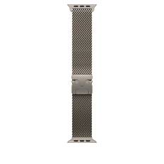 Apple Milanese Loop L Apple Watch SE 44mm Natural Titanium