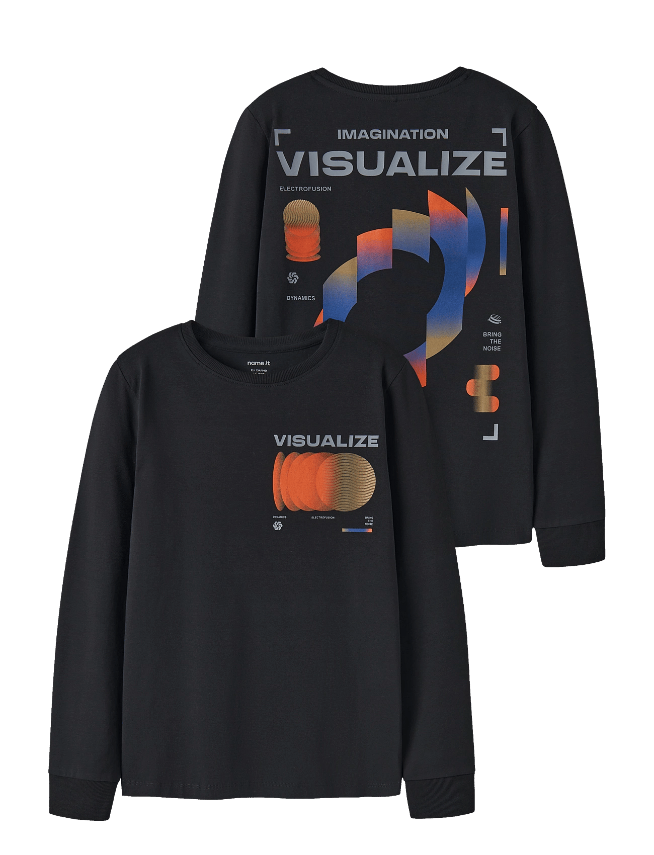 NAME IT Nkmnigo Ls Top | Black | 116