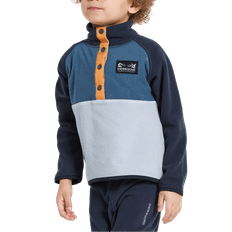 Didriksons Monte Kids Half Button Ytterplagg Unisex Blå 130