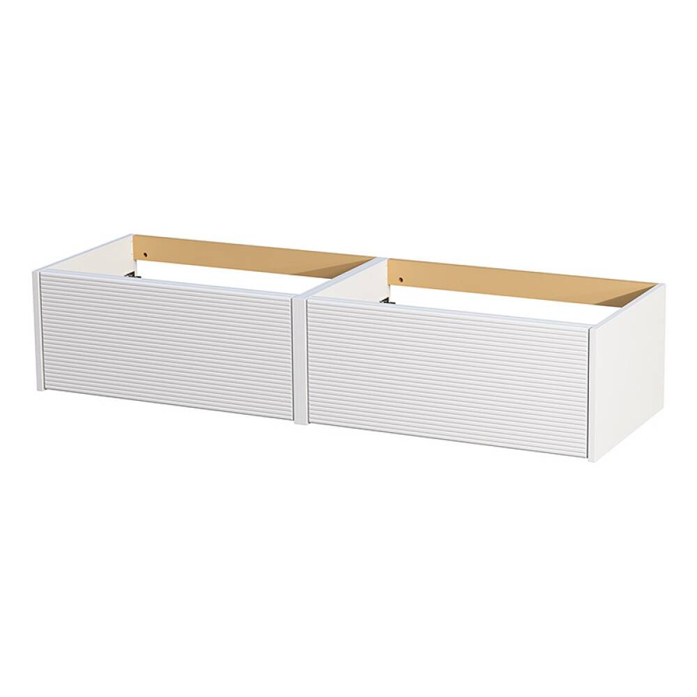 TVÄTTSTÄLLSSKÅP CAMARGUE AURA LÅG DUBBEL 140CM MATRIS LAV