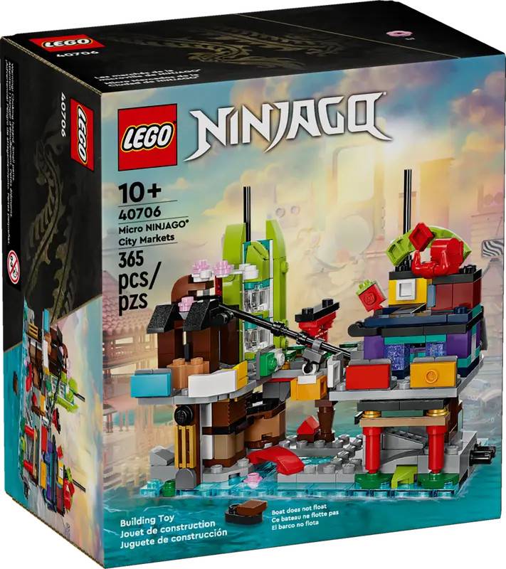 Mikroversion af NINJAGO® Citys markeder