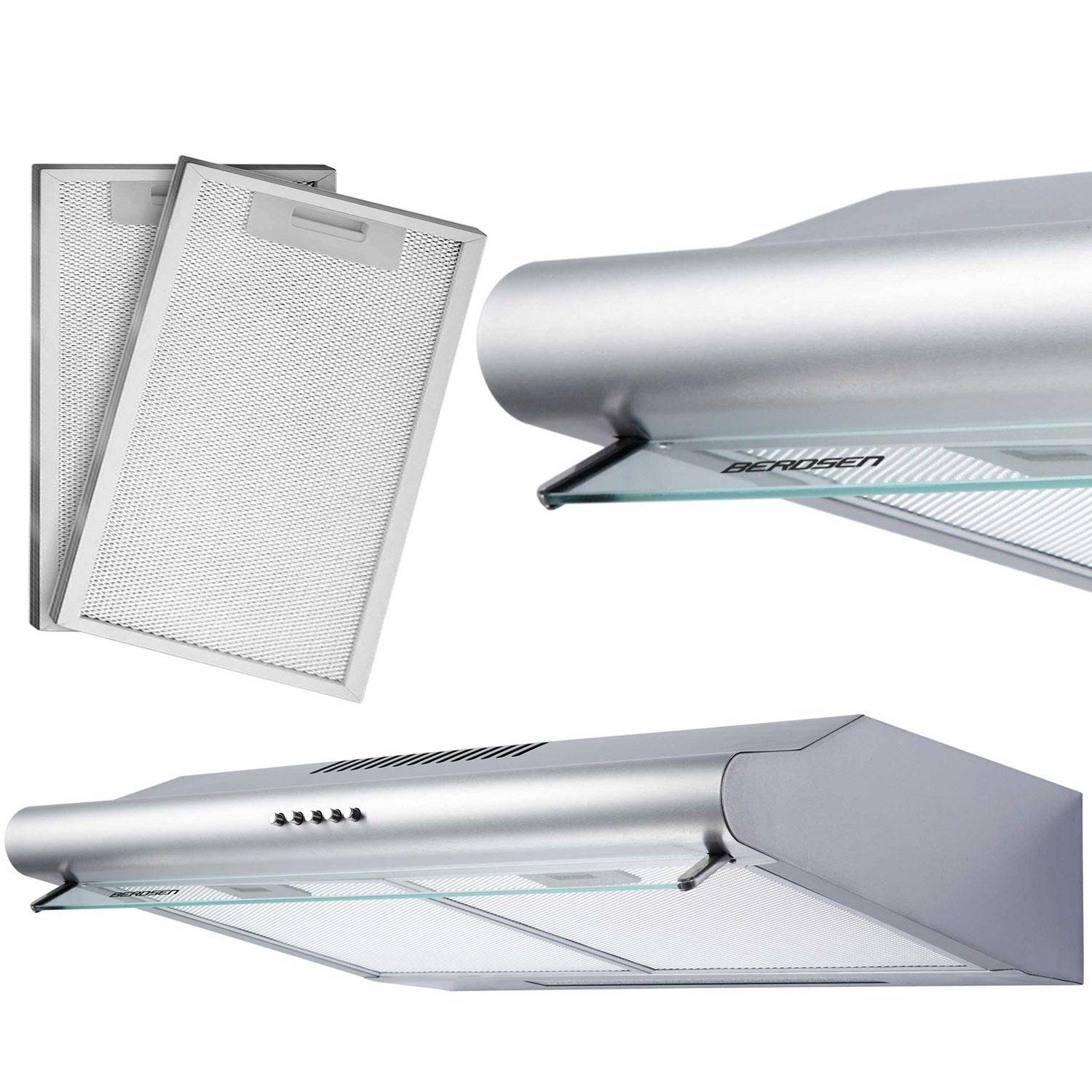 Kökshuva för underskåp - 60 cm absorber Berdsen BE-10-A INOX