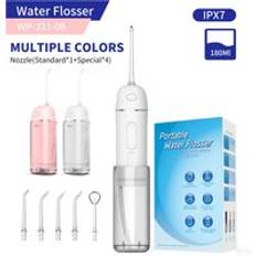 foldable Water Dental Flosser Irrigator OEM ODM Water Flosser for Teeth and Braces Cordless Jet Pick