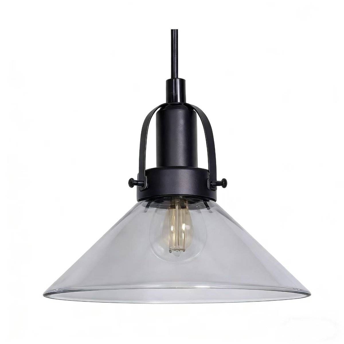Lampan - Mäster Ø20 - Fönsterlampa - Svart/Rökfärgad