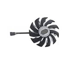 BDAKQJV grafikkort kylfläkt 82 mm 87 mm 4 stift PLA09215S12H T129215SU RTX3080 3090 grafikfläkt för RTX 3070 3080 Ti RTX 3090 Vision OC 3X(B 87MM)