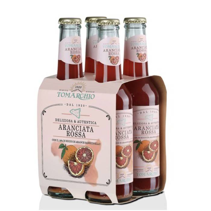 Tomarchio Blod Apelsin Läsk 4x275ml
