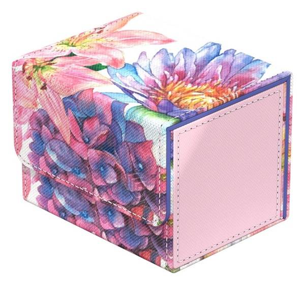 Ultimate Guard Sidewinder Deck Case (Deck Box) 100+ Standard Size XenoSkin: Floral Places - Lotus Bloom