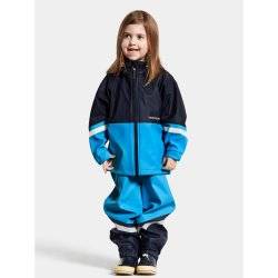 Didriksons Waterman Kids Rain Set - Sharp Blue