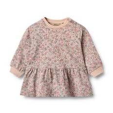 Zenia Sweatkjole - Rose dust flowers 9 MDR.
