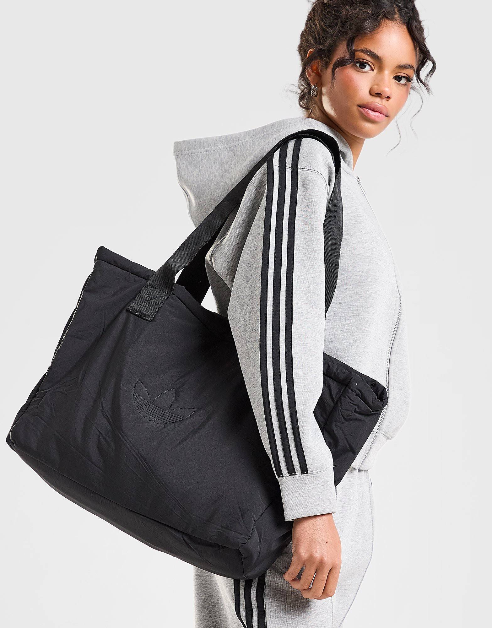 adidas Originals Nylon Trefoil Tote Bag, svart - One Size