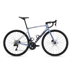 Giant Defy Advanced 1 Frost Silver <BR>- 2025 Carbon comfort racercykel