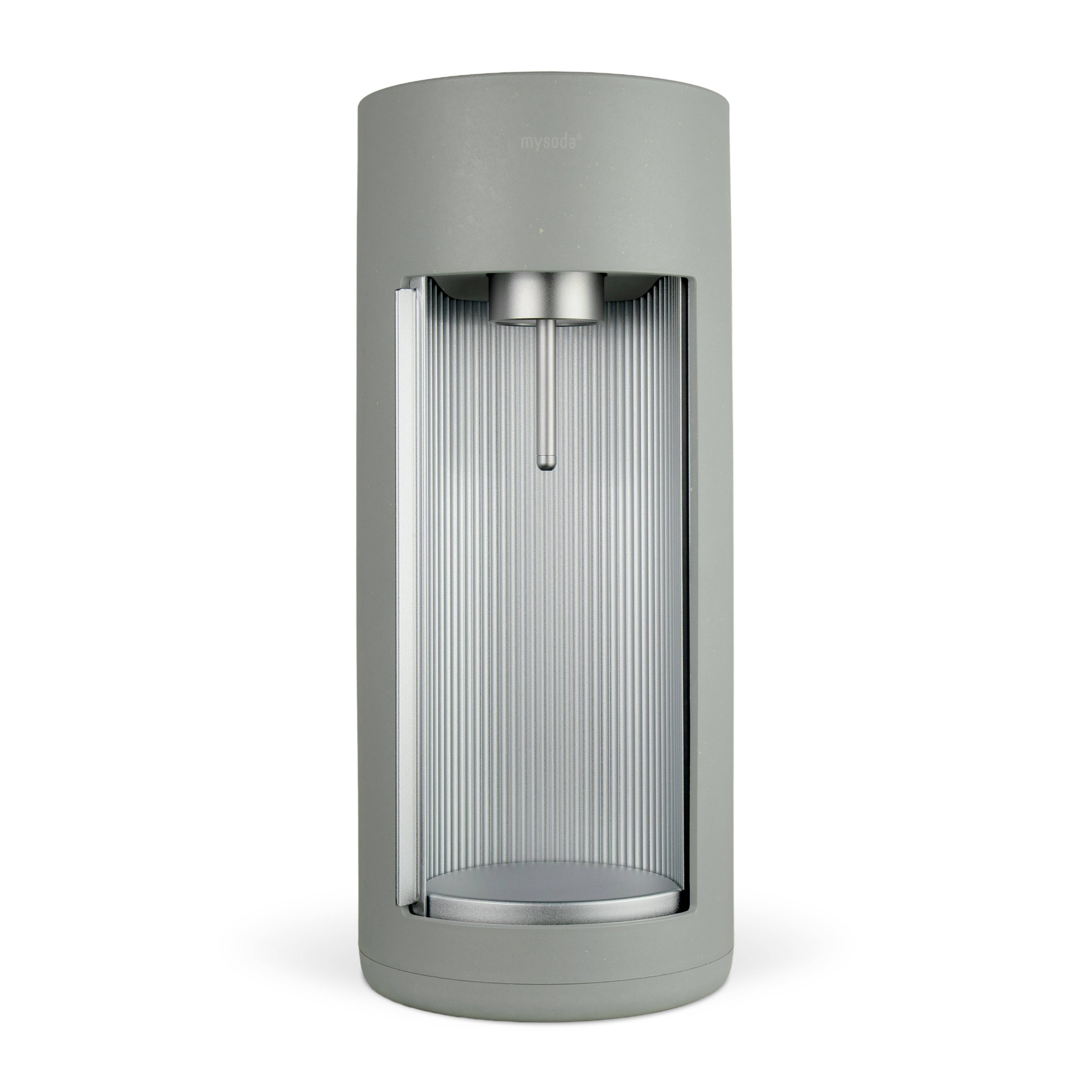 Glassy sparkling water maker for glass bottles - Clay / Without CO2-cylinder