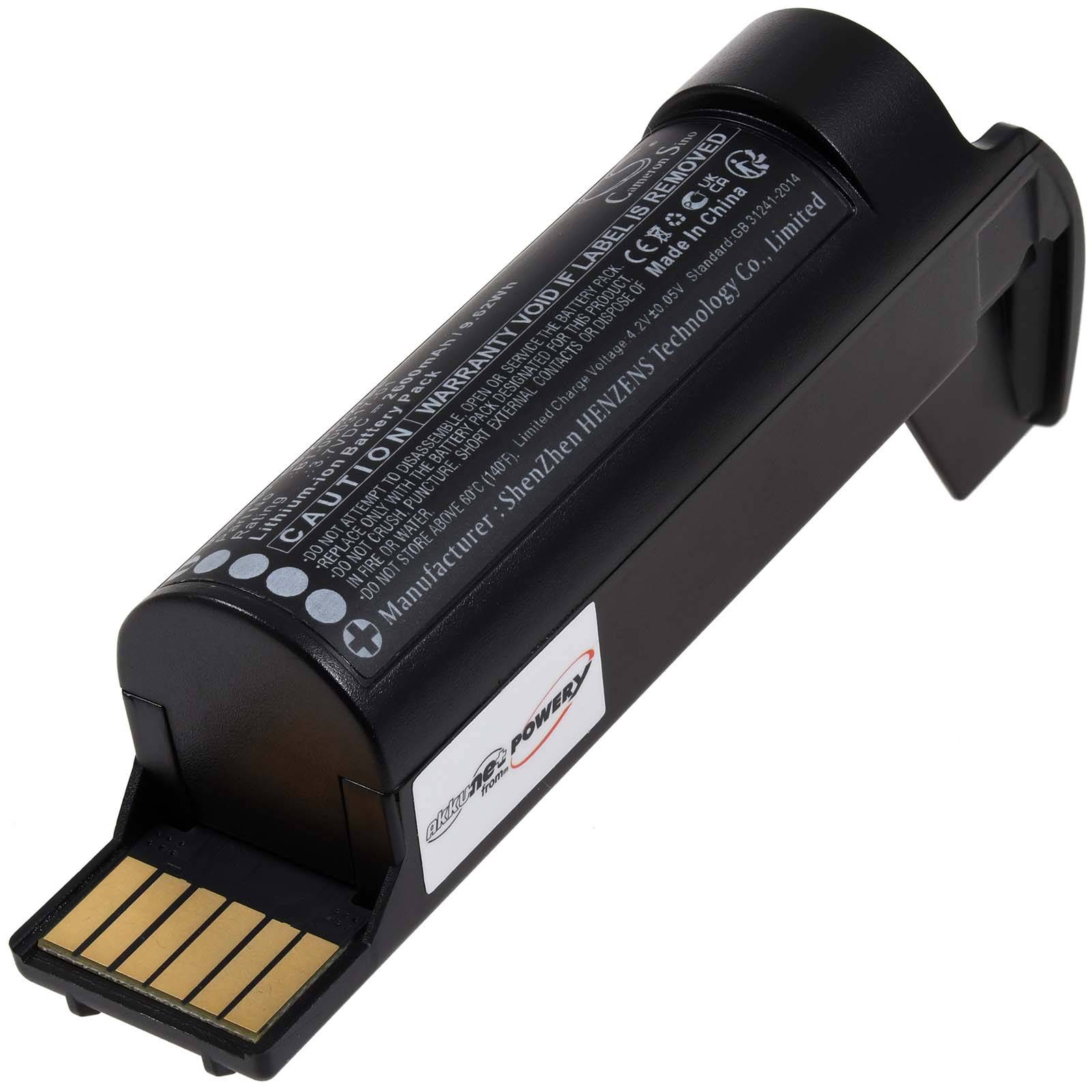 Batteri passer til Barcode-Scanner Zebra DS22 DS2278 Delfiscan M81 Typ
