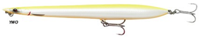 Sandeel Surf Walker Sinking 37g 18cm - YELLOW, WHITE & ORANGE.