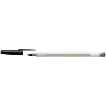 BiC Kugelschreiber ECOlutions Round Stic - 0,4 mm schwarz.