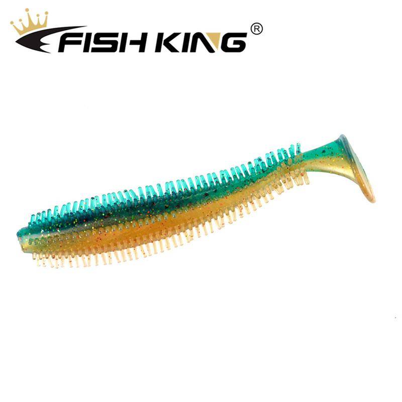 FTK Hedgehog Spikey Shad 90mm 120mm Fiske Mjuk Lure Havsgurka Paddel Grub Worm Silikon Wobbler Cylindriska beten