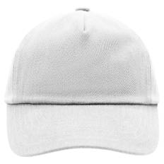 5 Panel Keps | Barn - Vit - One-Size