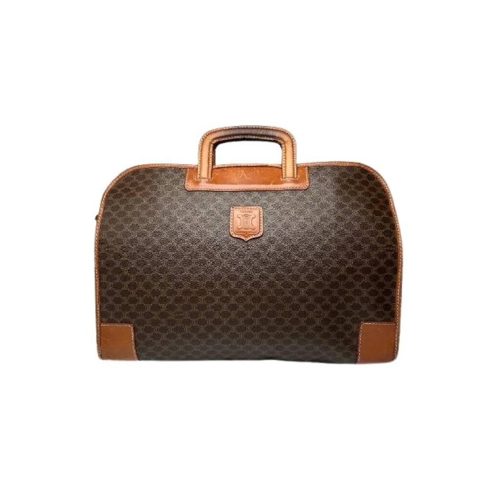 Celine Vintage Pre-owned Vintage Håndtaske - Vintage - Dame - Brun - ONE SIZE - Læder