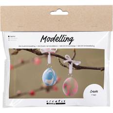 DIY Kit Mini Modellering Marmorerede æg