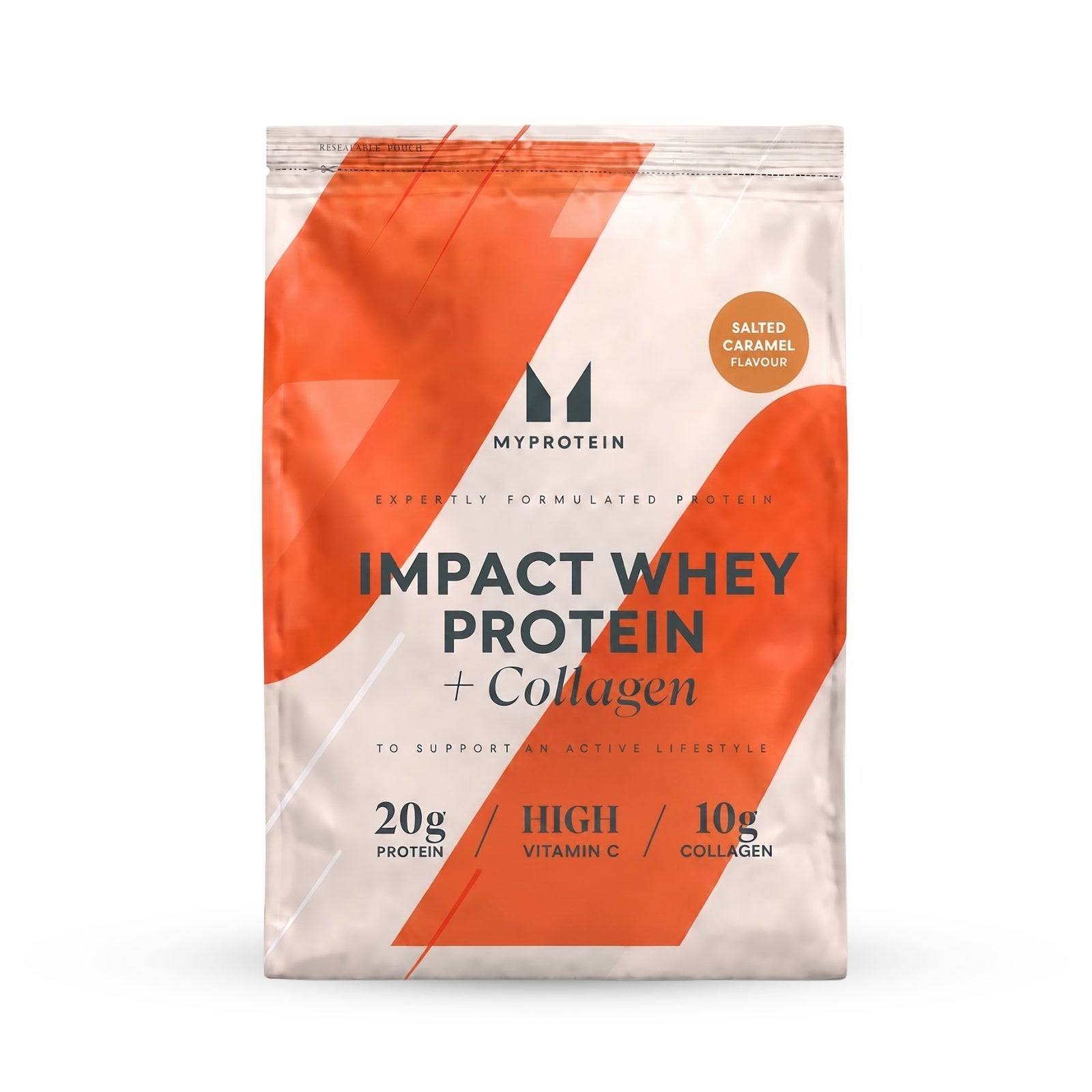 Myprotein Impact Whey Protein + Collagen - 375G - 15servings - Ny - Salted Caramel