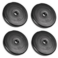 A2Z SPORT® 2,5kg / 5kg / 10kg Hantelskivor 30mm Set 2/4-pack - Viktskivor Set - Stötfångarplattor, Viktplattor för Hantlar Viktplatta 30mm för Skivstången