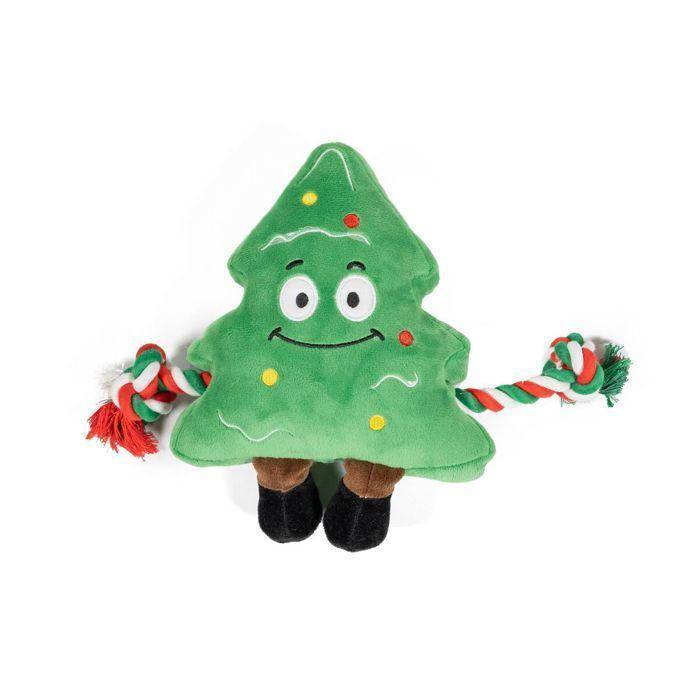Jouet pour chien en peluche - GLORIA - XMAS JOY - Vert - Polyester - Intérieur grön