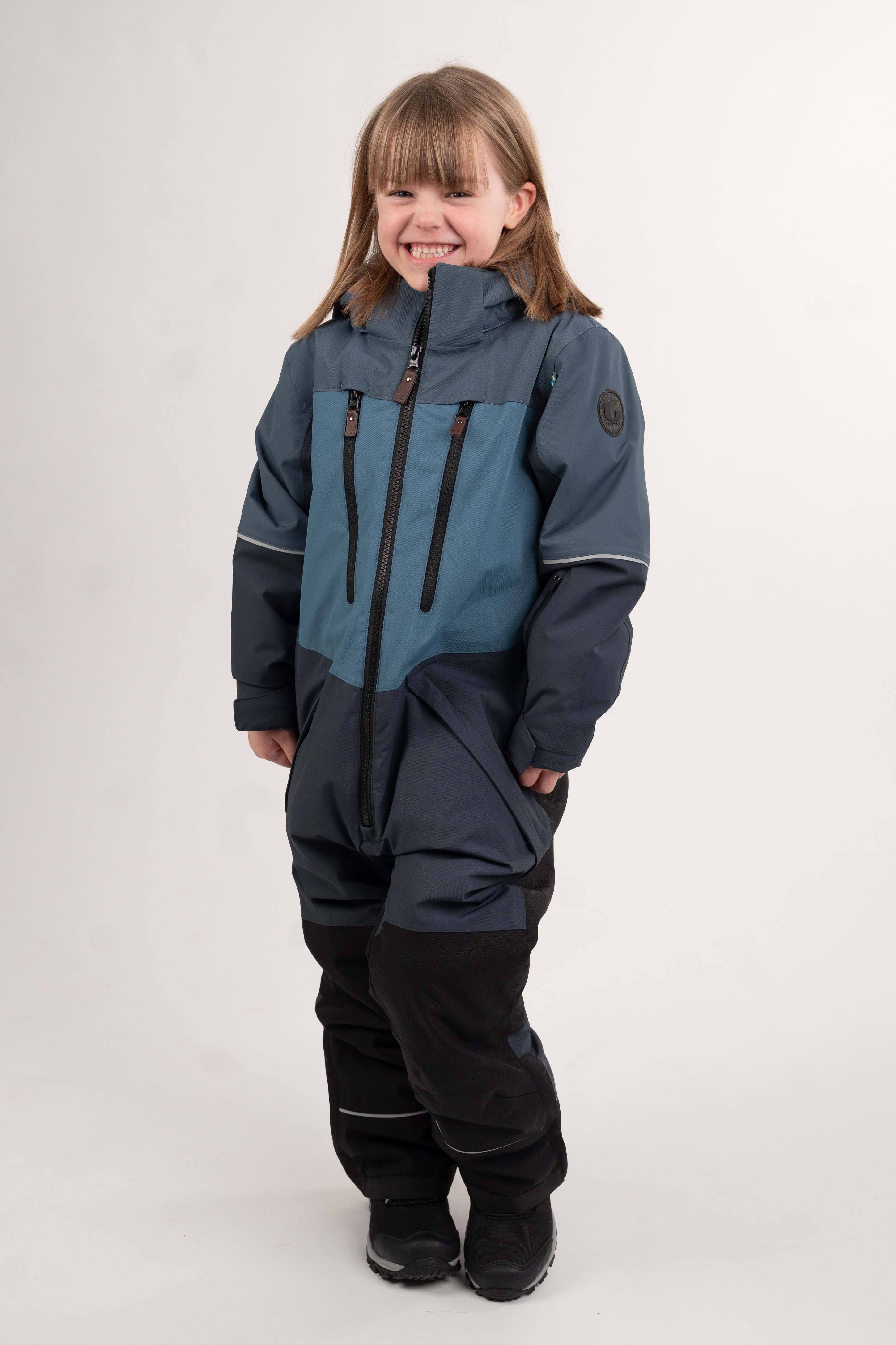 Lindberg Alpine Vinteroverall, Blue/Navy, 130