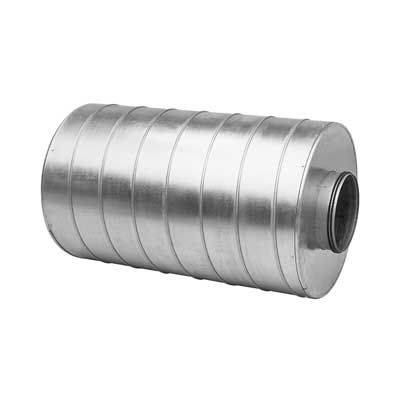 Lindab lyddæmper slgu ø160 l=600 100 mm isolering.