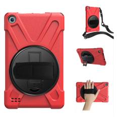 Amazon Fire 7 (2019) 360 graders X-Formet hybrid etui - Rød