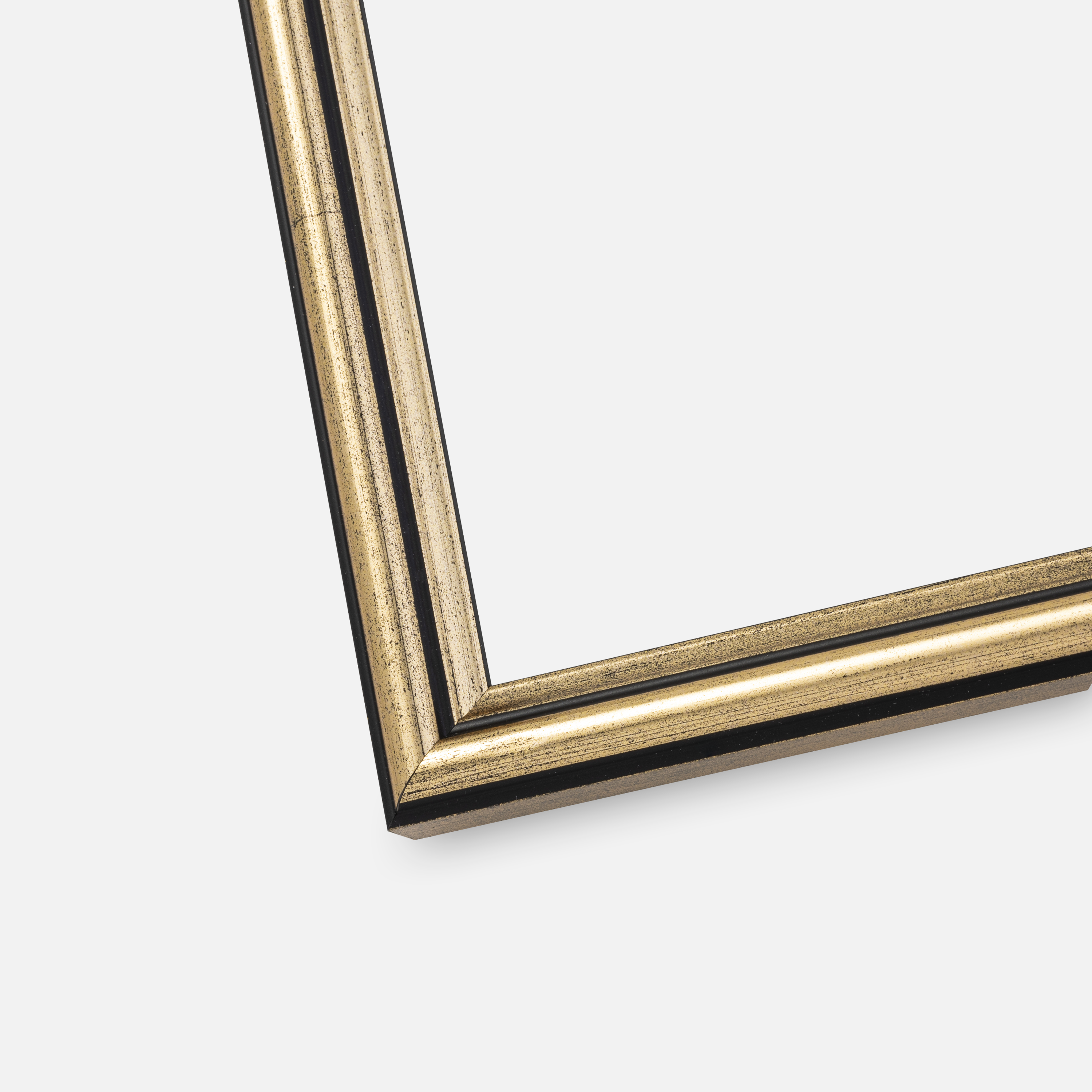 Ram Horndal Guld 30x40 cm - Passepartout Svart 21x30 cm