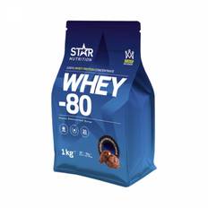 Star Nutrition Whey-80, 1 kg (Double Rich Chocolate)