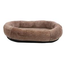 Human Dog Bed Detachable Anti Slip Large Comfy Plush Large Bean Bag Nap Floor Bed for People Pets 100 X 70 X 30cm