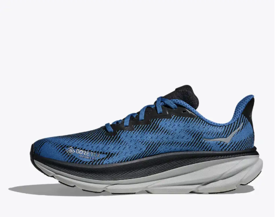 HOKA M Clifton 9 GTX 44 2/3 BLACK/FROGGY NIGHT