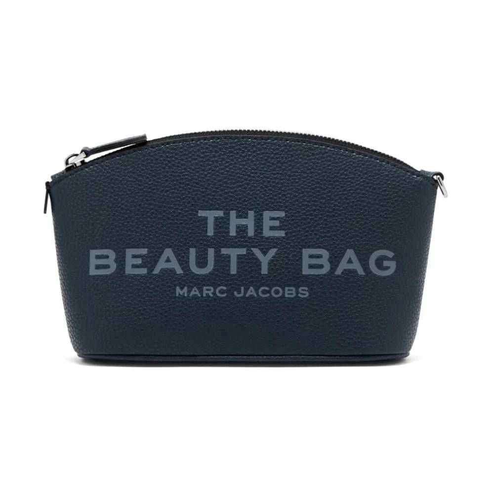 Marc Jacobs Stilfuld Beauty Bag til dig - Tasker - Dame - Blå - ONE SIZE - Uld