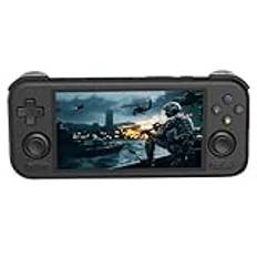 Fiorky Pocket 4Pro Handheld Game Console 8G+128GB Handhelds Retro Player 4,7 tums pekskärm Retro Handheld Game Console WiFi 6.0 BT 5.2 (Classic Black)