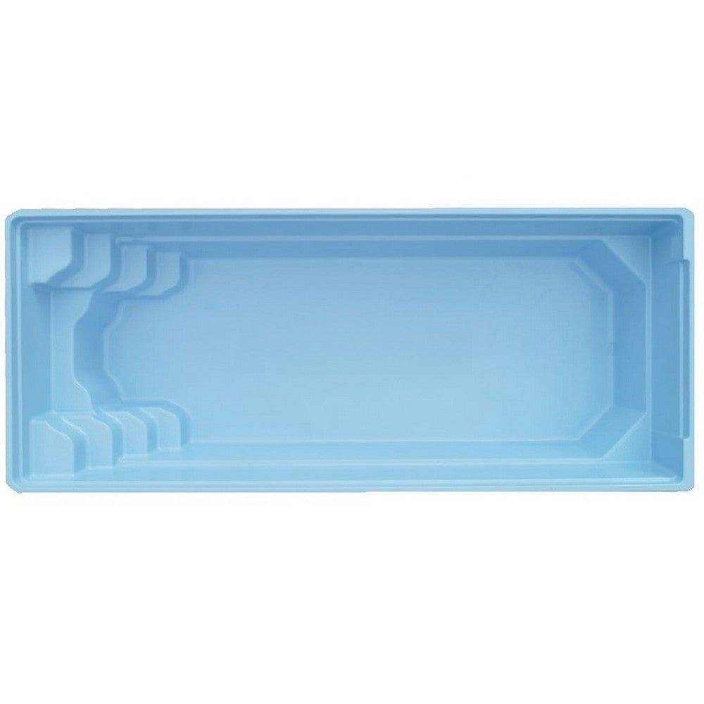 Fjordpool Glasfiberpool Piteå 9x3,7x1,5m - 9x3.7x1.5m