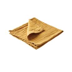 Tygservett Elsa 40x40cm – Senap