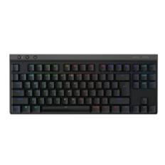 Logitech G G515 - Tangentbord - LIGHTSPEED - TKL - bakgrundsbelyst - trådlös - USB, Bluetooth, 2.4 GHz - QWERTY - USA, internationellt - tangentbrytare: GL Tactile - svart