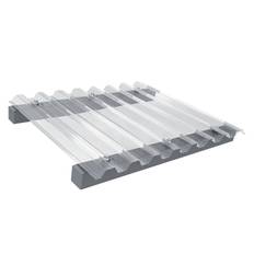 Plasttak Halle Polysol Klar LxB 5000x1070 mm