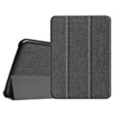 FINTIE SlimShell Fodral för Samsung Galaxy Tab 4 10.1 – Supertunt lätt stående skydd med automatisk sömn/väckningsfunktion för Galaxy Tab 4 10.1 SM-T530 SM-T535, denim kol