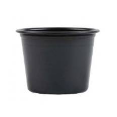 Förbandskopp 30 ml 1 oz Ø44x30 mm PP Svart,20 ps x 250 st/krt