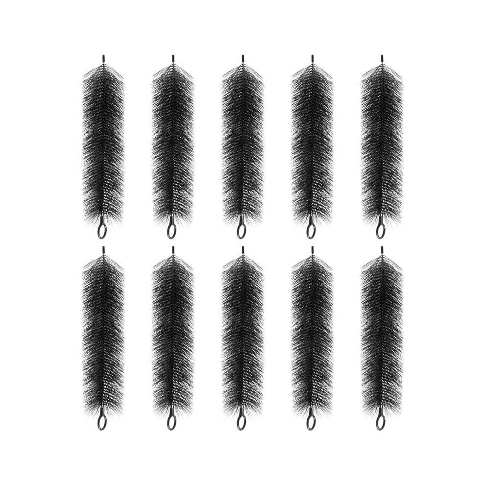 10PCS Stainless Steel Core Brush Aquarium Filter Fish Tank Clean Tools Brush Pond Biochemical Filter Brush Filter
