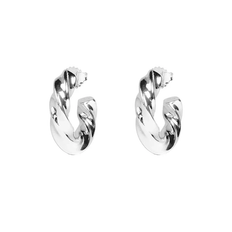 Emma Israelsson - Spin Hoops Silver